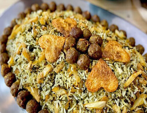 طرز تهیه کلم پلو مجلسی