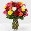 Premium-24 Roses in Vase