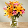 As Shown-Simply Sweet-Lilies with 6 Roses