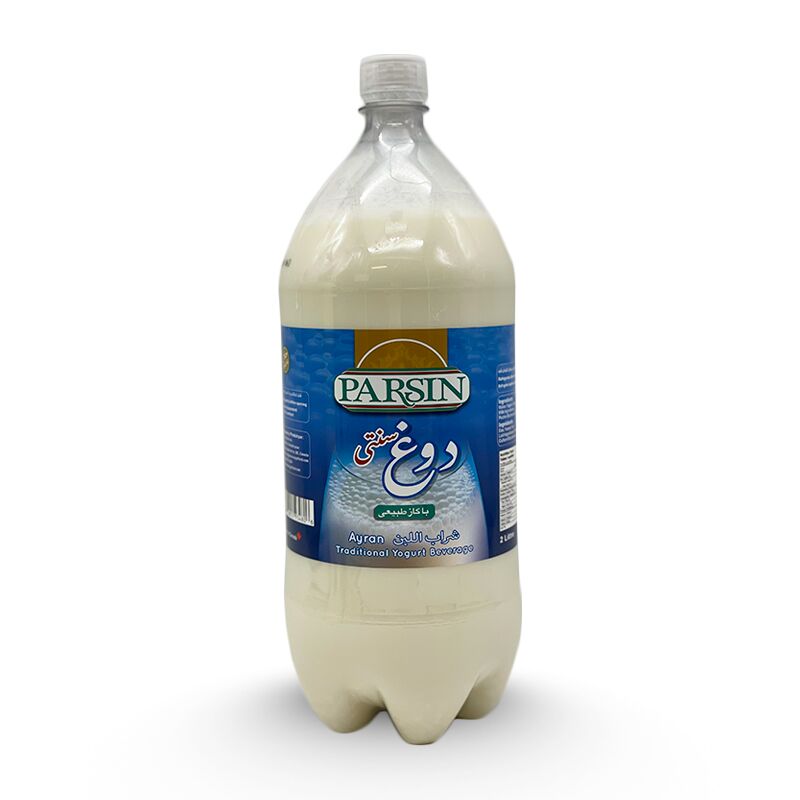 Parsin Traditional Carbonated Yogurt Beverage دوغ سنتی گازدار پارسین